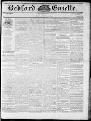 Bedford Gazette Newspaper June 29, 1855 kapağı