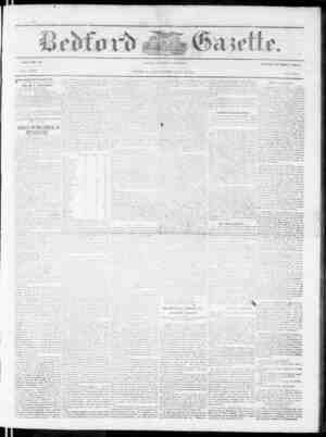 Bedford Gazette sayfa 1