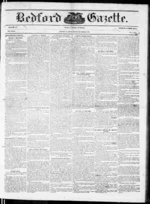 Bedford Gazette sayfa 1