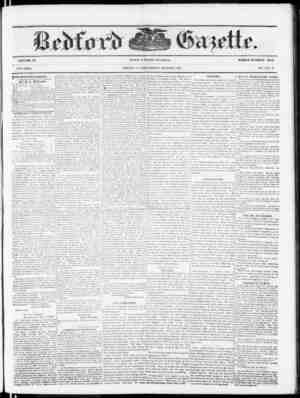 Bedford Gazette sayfa 1