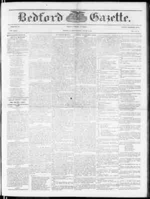 Bedford Gazette sayfa 1