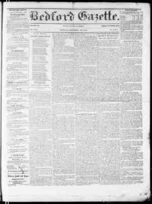 Bedford Gazette sayfa 1