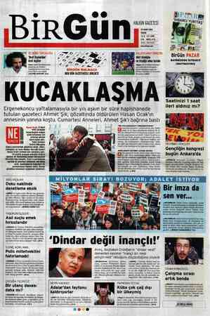 Birgün Gazetesi 25 Mart 2012 kapağı