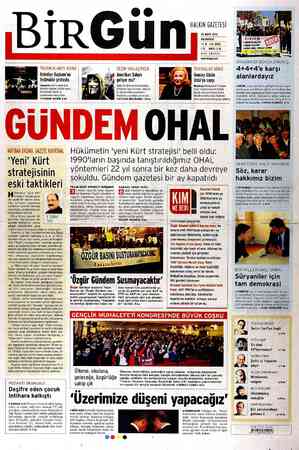 Birgün Gazetesi 26 Mart 2012 kapağı