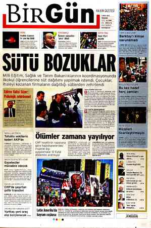 Birgün Gazetesi 3 Mayıs 2012 kapağı
