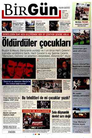 Birgün Gazetesi 6 Mayıs 2012 kapağı