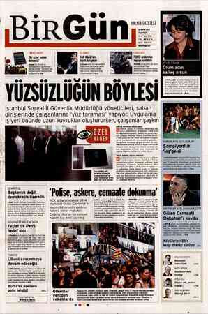 Birgün Gazetesi 14 Mayıs 2012 kapağı