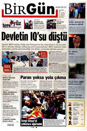 Birgün Gazetesi 15 Mayıs 2012 kapağı