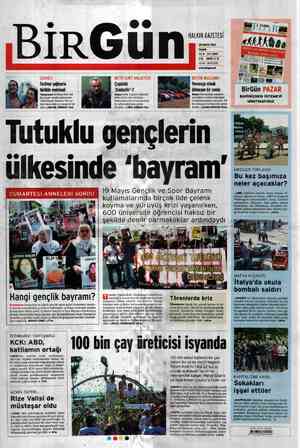 Birgün Gazetesi 20 Mayıs 2012 kapağı