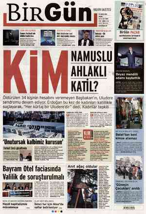 Birgün Gazetesi 27 Mayıs 2012 kapağı
