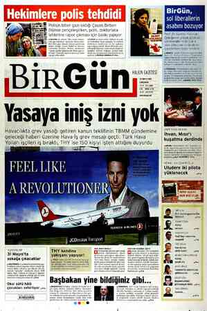 Birgün Gazetesi 30 Mayıs 2012 kapağı