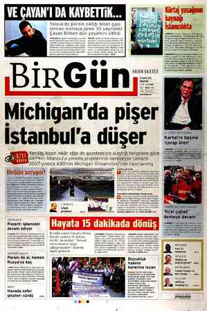 Birgün Gazetesi 31 Mayıs 2012 kapağı