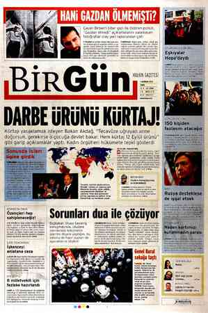 Birgün Gazetesi 1 Haziran 2012 kapağı