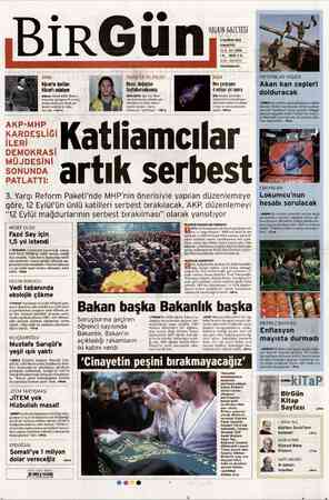 Birgün Gazetesi 2 Haziran 2012 kapağı