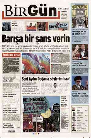 Birgün Gazetesi 5 Haziran 2012 kapağı
