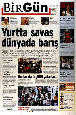 Birgün Gazetesi 13 Haziran 2012 kapağı