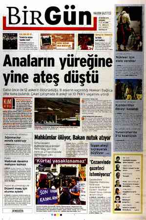 Birgün Gazetesi 20 Haziran 2012 kapağı