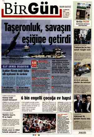 Birgün Gazetesi 24 Haziran 2012 kapağı