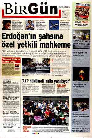 Birgün Gazetesi 1 Temmuz 2012 kapağı