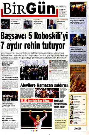 Birgün Gazetesi 30 Temmuz 2012 kapağı