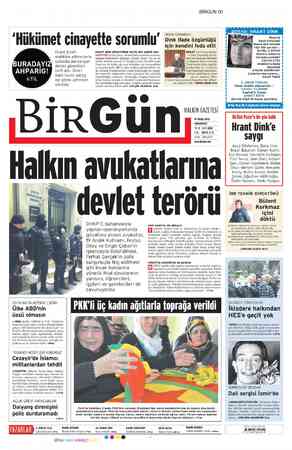  “Hükümet cinayette sorumlu' Hrant Dink'i mahküm ettirenlerle 6YIL sürüldü 20 OCAK'TA MİTİNGE ÇAĞRI: Ülke ABD'nin üssü olmasın