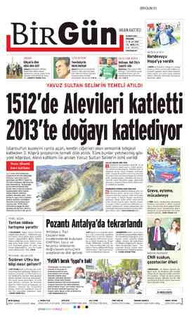 BiRGün ANKARA Gökçek'in ithal ağacı para açtı! “Ankara'da Büyükşehir Belediye Başkanı Nelih Gökçek yılardır ağaçlandırma...