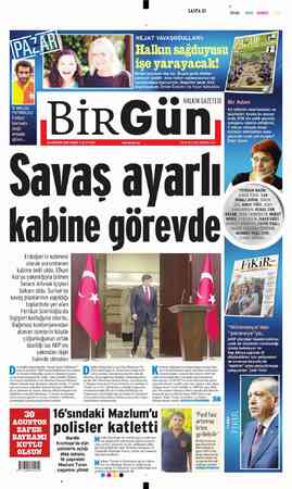 Birgün sayfa 1