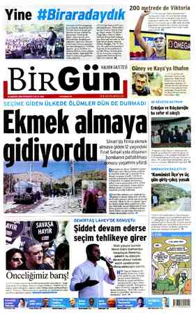  #BİRARADAYDIK sloganıyla bu yıl ikincisi düzenlenen Bir- Gün'lük Festival önceki gün İştanbul Sarıyer LifePark'ta...