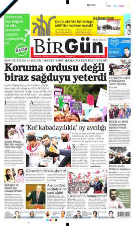  SAYFA Ol Üretmeyen, Çul era ofekalTanli) DİMİ F w Kars'ta AKP'liler bile tedirgin MHP'liler merkeze muhalif Kars'ta...