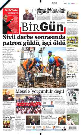  SAYFA Ol SİYA « Ahmet Şık'tan adeta yargılayan savunma CUMHURİYET gazetesi yazar, muha- © geride bıraktı. Sanıklar yaptıkları