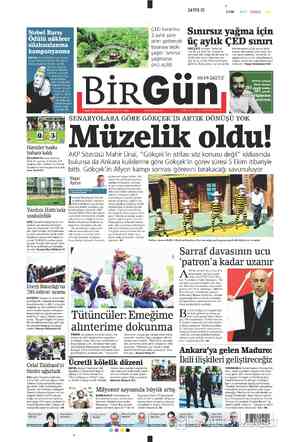 Nobel Barış Ödülü nükleer silahsızlanma kampanyasına ÇED kararına 3 aylık süre * sınırı getirecek tasarıya tepki yağdı:...