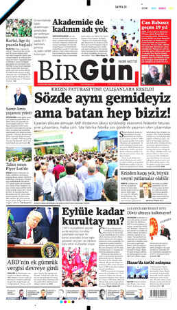 Birgün sayfa 1