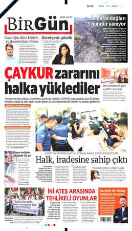  SAYFA1 SIYAH MAVİ -- HALKIN GAZETESİ İRGU İL EL ki ğ i “ “ihmal iddialarını tartışmaya İZMİR Karabağlar'da başlayan üç Mn...