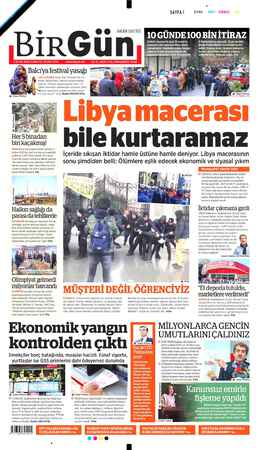  SAYFA! SIYAH MAVİ -- HALKIN GAZETESİ 10GÜNDE100BİN İTİRAZ KANAL İstanbul'la ilgili 25 Aralık'ta İl Müdü e akın etti. 10 günde