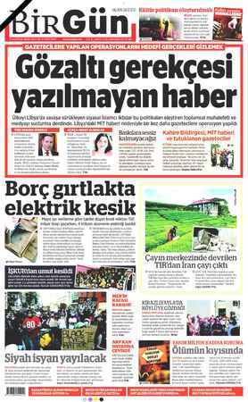  HALKIN GAZETESİ MÜZİK camiası, özel- likle sahne ve stüdyo müzisyenlerinin çok büyük zarara uğradık- larına dikkat çekerek