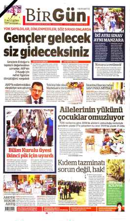    Ka : ö HALKIN GAZETESİ 2.ve3.Lig'den B İRGU 0 ii TFF'yeisyanıaa ETTE TAKE Ye e a arae genrerera Gençler gelecek siz...