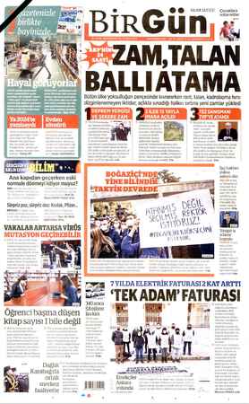  HALKIN GAZETESİ Çocuklara online rehber Zamanın diyalektiği iie 4 © gözelenizle ği idil > ıBİRGÜ BALLIATAMA Bütün ülke...