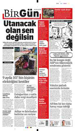 Birgün sayfa 1
