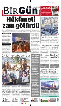  BİRGÜ Hükümet zam götürdü Yeni yıla fahiş akaryakıt zammıyla girilen Kazakistan'da günlerdir devam eden protestolar hükümeti