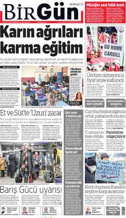  *_ HALKIN GAZETESİ BİRGUnN , Karın ağrıları | karma eğitim Bursa'da karma eğitim düşmanlığı öğretmen ve velilerin tepkisiyle