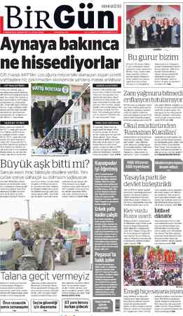  BİRGU + HALKIN GAZETESİ Aynaya bakınca ne hissediyorlar Çift maaşlı AKP'liler, çocuğuna meyve bile alamayan asgari ücretli