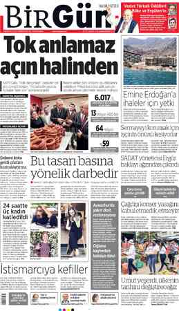 BİRGU Tok anlamaz açınhalinden AKP'li Çelik, "Halk zenginleşti" dedikten bir gün sonra Erdoğan, “Vicdansızlık yapma. Aç kalan