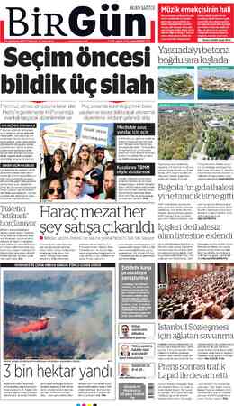  BİRGÜU Seçim öncesi bildik üç silah 5 Maç sırasında kural değiştirme, baskı yasaları ve kasayı dolduracak ekonomik düzenleme,