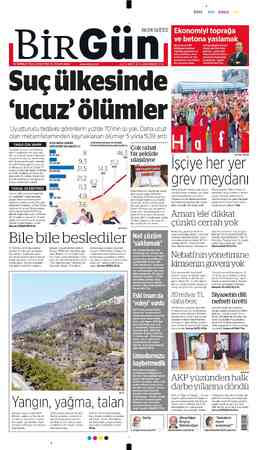  Suçülkesinde 'ucuz'ölümler HALKIN GAZETESİ Uyuşturucu tedavisi görenlerin yüzde 70'inin işi yok. Daha ucuz olan...