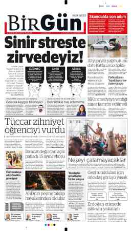  HALKIN GAZETESİ zırvedeyız' Küresel Duygu Raporu'na göre sinir, stres ve üzüntüde Türkiye ilk üçte yer alıyor. Türkiye'nin bu