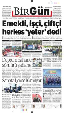  ÖZKAN UĞUR'A VEDA Geride büyük hüzün bıraktı MFÖ grubu üyesi Özkan Uğur, Ata- türk Kültür Merkezi'nde düzenlenen törenin...