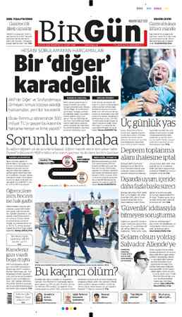  ERBİL TUŞALP'İN İZİNDE Gazetecilik ilkeli olmaktır TAKSAV'ın düzenlediği “Erbil Tu- şalp Gazetecilik Günleri” Bursa'da...