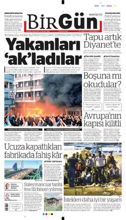  AKBELEN'DE KUŞATMA Kendi arsasına bile giremiyor Akbelen'de direniş sürüyor. Yaşam savunucularının, bir bölge sakinine ait