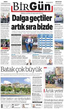  AKKUYU Bakanlardan yanıt gelmedi Akkuyu Nükleer Santralı'nda 1 iş- çinin menenjitten ölümü kesinleş- mesine rağmen Sağlık ve