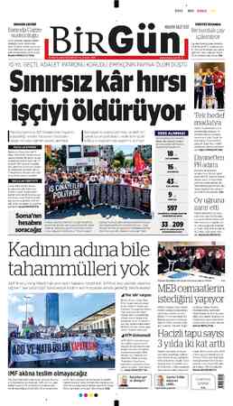 Birgün sayfa 1